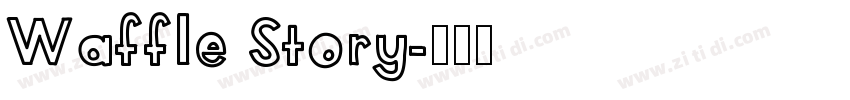 Waffle Story字体转换